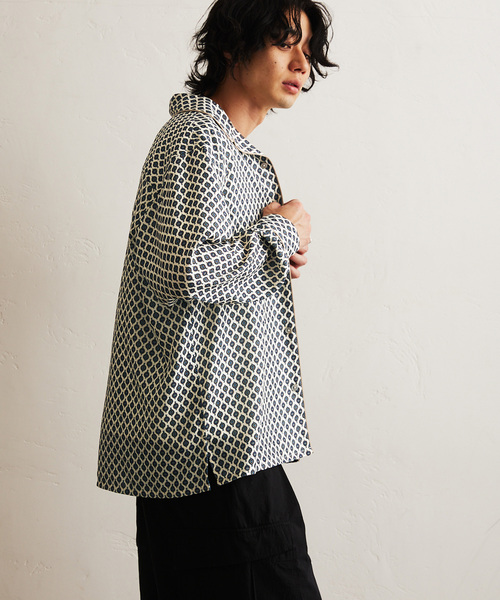 417 EDIFICE（フォーワンセブンエディフィス）の「【Paris Authentique / パリ オーセンティック】SHIRTS / シャツ（シャツ/ブラウス・メンズ・アイボリー/ブルー系その他・MEDIUM/LARGE）」の7枚目の写真
