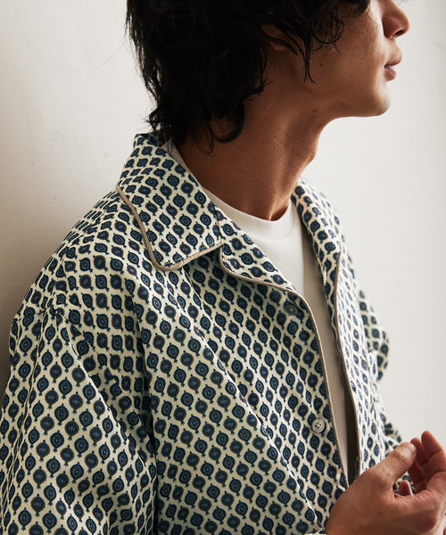 417 EDIFICE（フォーワンセブンエディフィス）の「【Paris Authentique / パリ オーセンティック】SHIRTS / シャツ（シャツ/ブラウス・メンズ・アイボリー/ブルー系その他・MEDIUM/LARGE）」の6枚目の写真