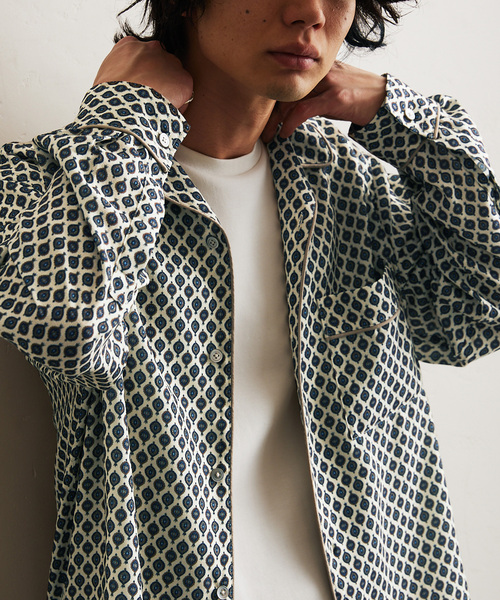 417 EDIFICE（フォーワンセブンエディフィス）の「【Paris Authentique / パリ オーセンティック】SHIRTS / シャツ（シャツ/ブラウス・メンズ・アイボリー/ブルー系その他・MEDIUM/LARGE）」の5枚目の写真