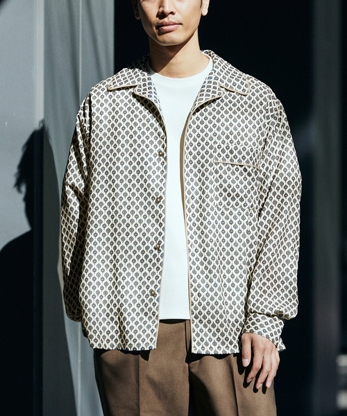 417 EDIFICE（フォーワンセブンエディフィス）の「【Paris Authentique / パリ オーセンティック】SHIRTS / シャツ（シャツ/ブラウス・メンズ・アイボリー/ブルー系その他・MEDIUM/LARGE）」の19枚目の写真