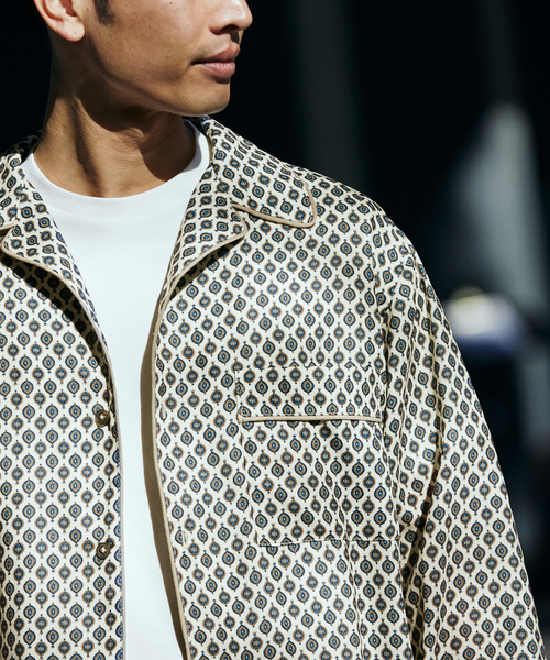 417 EDIFICE（フォーワンセブンエディフィス）の「【Paris Authentique / パリ オーセンティック】SHIRTS / シャツ（シャツ/ブラウス・メンズ・アイボリー/ブルー系その他・MEDIUM/LARGE）」の18枚目の写真