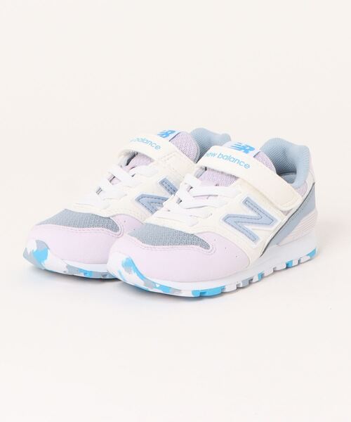 NEW BALANCE(ニューバランス)の「New Balance ニューバランス 17-24 YV996MH3(M) YV996 YV996MH3 PURPLE/WHT(MH3)(スニーカー・キッズ・パープル・17/18/19/20/21/22.0cm)」の1枚目の写真
