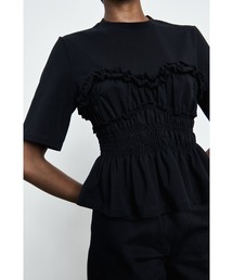 CECILIE BAHNSEN（セシリー バンセン）の「SHORT SLEEVE SMOCK T