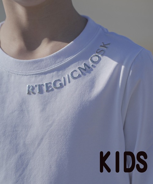 adamsJUGGLER(アダムスジャグラー)の「RTEG/ホイルFロングティーキッズ(Tシャツ/カットソー・キッズ・ブラック/ホワイト・100/150/130/120/110)」の15枚目の写真
