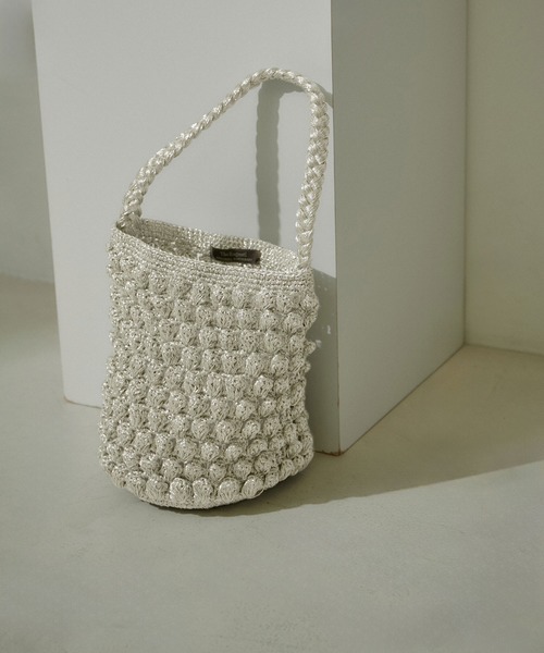 The Bagmati（ザバグマティ）の「【BAGMATI（バグマティ）】METALIC LUREX2（ハンドバッグ・レディース・ゴールド系その他2・FREE）」の7枚目の写真