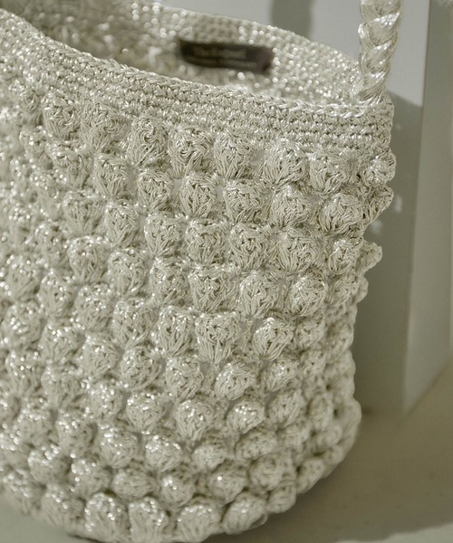 The Bagmati（ザバグマティ）の「【BAGMATI（バグマティ）】METALIC LUREX2（ハンドバッグ・レディース・ゴールド系その他2・FREE）」の8枚目の写真