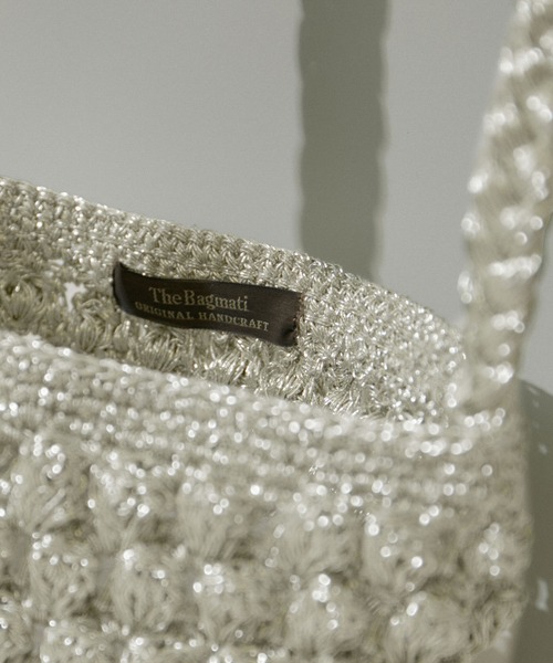 The Bagmati（ザバグマティ）の「【BAGMATI（バグマティ）】METALIC LUREX2（ハンドバッグ・レディース・ゴールド系その他2・FREE）」の9枚目の写真