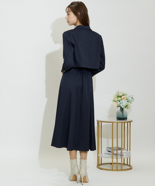 SWINGLE　定価￥16000 レディース　ネイビー　ジャケット　新品未使用 SWINGLE スウィングル - レディース ジャケット・ブルゾン