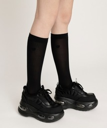 POINT LOGO SHEER SOCKS ポイント ロゴ シアー ソックス