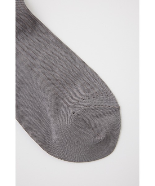 SLY(スライ)の「POINT LOGO SHEER SOCKS ポイント ロゴ シアー ソックス(ソックス/靴下・レディース・ブラック/杢グレー・FREE)」の9枚目の写真