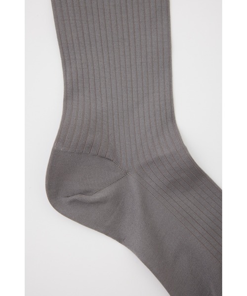 SLY(スライ)の「POINT LOGO SHEER SOCKS ポイント ロゴ シアー ソックス(ソックス/靴下・レディース・ブラック/杢グレー・FREE)」の11枚目の写真