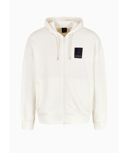 ARMANI EXCHANGE(アルマーニエクスチェンジ)の「【A|X アルマーニ エクスチェンジ】スクエアロゴ スウェットパーカー(スウェット・メンズ・ネイビー/ホワイト・LARGE/MEDIUM/X-LARGE/X-SMALL/SMALL)」の11枚目の写真