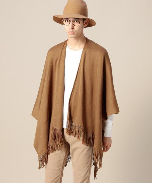 BEAUTY&YOUTH UNITED ARROWS（ビューティーアンドユースユナイテッドアローズ）の「BY コットン/アクリル マント◆（マフラー・メンズ・ライトグレー/ブラウン/その他1/その他2・フリー）」の9枚目の写真