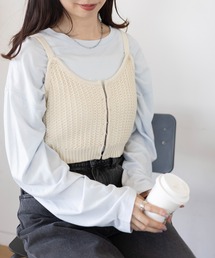 LEPSIM | 7ゲージ2WAYビスチェ　109171(ニット/セーター)