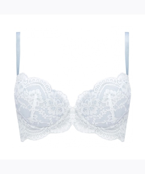 AMOSTYLE BY Triumph(アモスタイルバイトリンプ)の「デイリーAMOSTYLE レースラバー【B,C,Dカップ】AMST515 WHU + Mini JX(ブラ&ショーツ・レディース・グレー/ブルー/ライトブルー/ピンク・B65/B70/B75/C65/C70/C75/D65/D70/D75)」の21枚目の写真