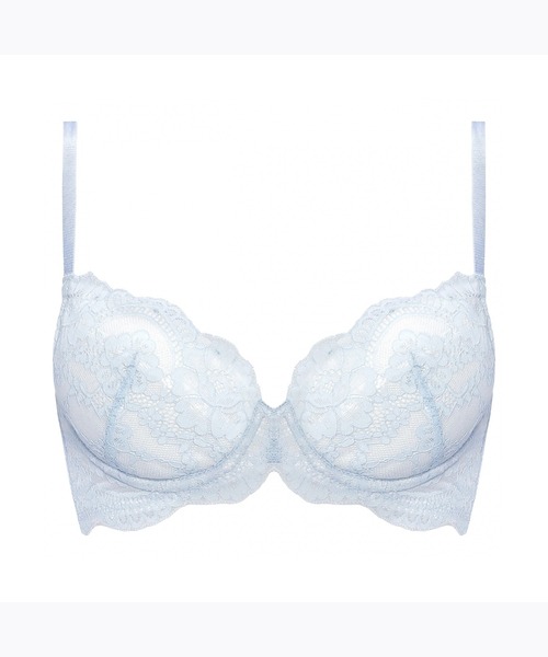 AMOSTYLE BY Triumph(アモスタイルバイトリンプ)の「デイリーAMOSTYLE レースラバー【B,C,Dカップ】AMST515 WHU + Mini JX(ブラ&ショーツ・レディース・グレー/ブルー/ライトブルー/ピンク・B65/B70/B75/C65/C70/C75/D65/D70/D75)」の22枚目の写真