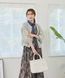 NICOLE white（ニコルホワイト）の「シアーブルゾン（ブルゾン）」