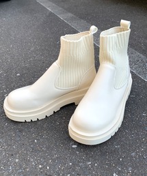 CRB（シーアールビー）の「ソックスブーツ（ブーツ）」