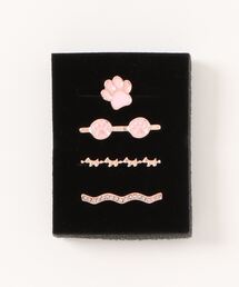 【float】Apple Watch/アップルウォッチ/4連 肉球 犬モチーフ バンド ベルト アクセサリー