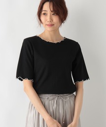 GLOBAL WORK | Beauteeメローリブ5分袖/987163(Tシャツ/カットソー)