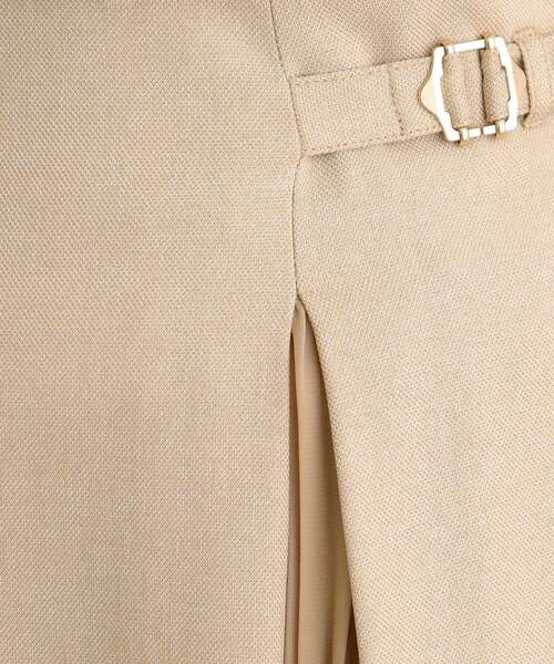 grove(グローブ)の「◆マチプリーツサイドベルトスカート(スカート・レディース・ネイビー/ブルー/ベージュ・05/04/03/02/01)」の7枚目の写真