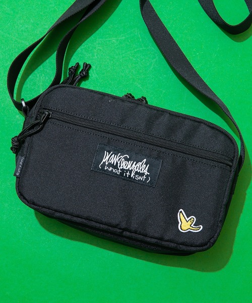 LB/S （エルビーエス）の「【(What it isNt) ART BY MARK GONZALES/(ワットイットイズント) アートバイ マークゴンザレス】スクエアウエストショルダー（ショルダーバッグ・メンズ・レッド/ダークベージュ/ブラック/ベージュ・FREE）」の8枚目の写真