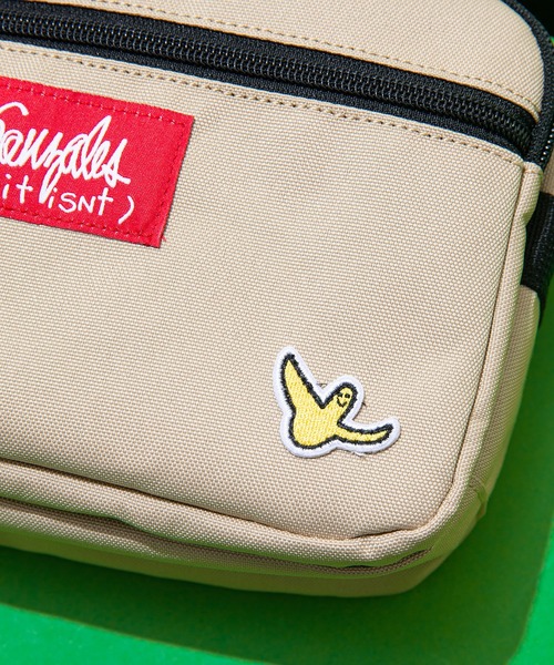 LB/S （エルビーエス）の「【(What it isNt) ART BY MARK GONZALES/(ワットイットイズント) アートバイ マークゴンザレス】スクエアウエストショルダー（ショルダーバッグ・メンズ・レッド/ダークベージュ/ブラック/ベージュ・FREE）」の12枚目の写真