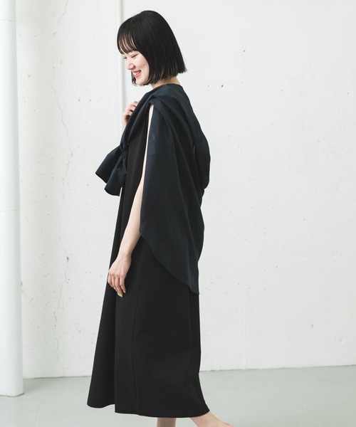EKAL(エカル)の「『吸水速乾/UVカット』DRY OUT SLEEVELESS OP(ワンピース・レディース・ブラック/ブラウン系その他・ONE)」の5枚目の写真