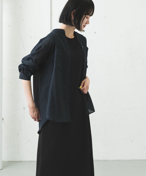 EKAL(エカル)の「『吸水速乾/UVカット』DRY OUT SLEEVELESS OP(ワンピース・レディース・ブラック/ブラウン系その他・ONE)」の6枚目の写真