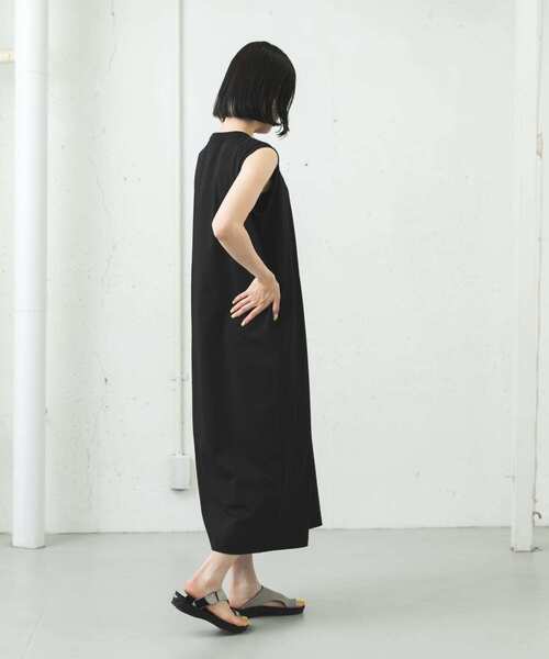 EKAL(エカル)の「『吸水速乾/UVカット』DRY OUT SLEEVELESS OP(ワンピース・レディース・ブラック/ブラウン系その他・ONE)」の9枚目の写真