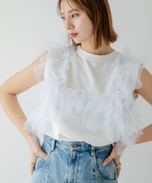 rectangle | 3WAYチュールドッキングカットソー(Tシャツ/カットソー)