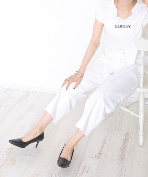 DEMETER（デメテル）の「7.0cmヒール ポインテッドトゥ パンプス（パンプス・レディース・ブラック/ブラック系その他・22.5cm/24.5cm/25.5cm/24.0cm/21.5cm/22.0cm/25.0cm/23.0cm/23.5cm）」の5枚目の写真