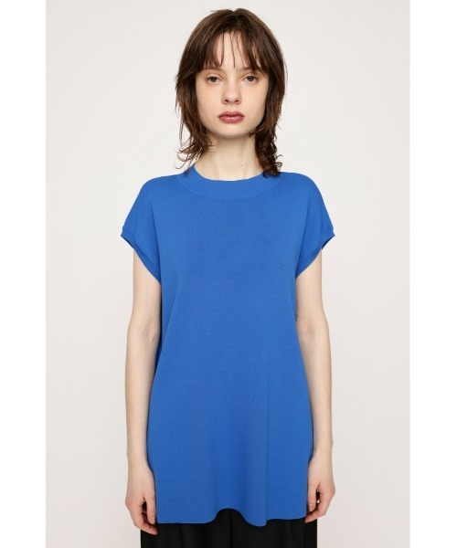 SLY(スライ)の「WASHABLE H/N TOPS ウォッシャブル ハイネック トップス(Tシャツ/カットソー・レディース・ブルー/アイボリー/ブラック・FREE)」の21枚目の写真