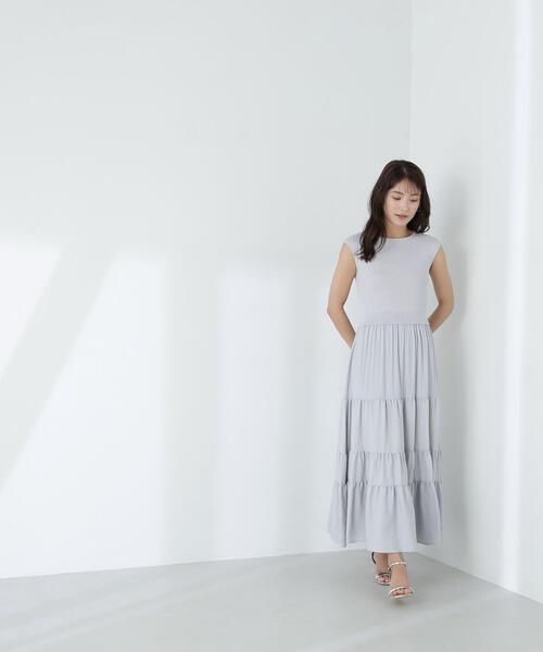 りこ様　アプワイザー ニット　ナチュラルビューティーベーシックワンピース NATURAL BEAUTY BASIC（ナチュラルビューティーベーシック）の