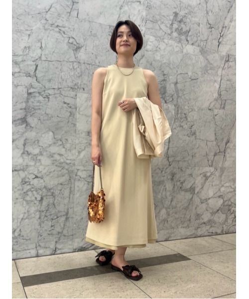 ミラオーウェン] レイヤードヘムアメスリワンピ 09WFO244912 Mila Owen（ミラオーウェン）の「レイヤードヘムアメスリ