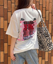 ピンクパンサーバックプリントビッグTシャツ