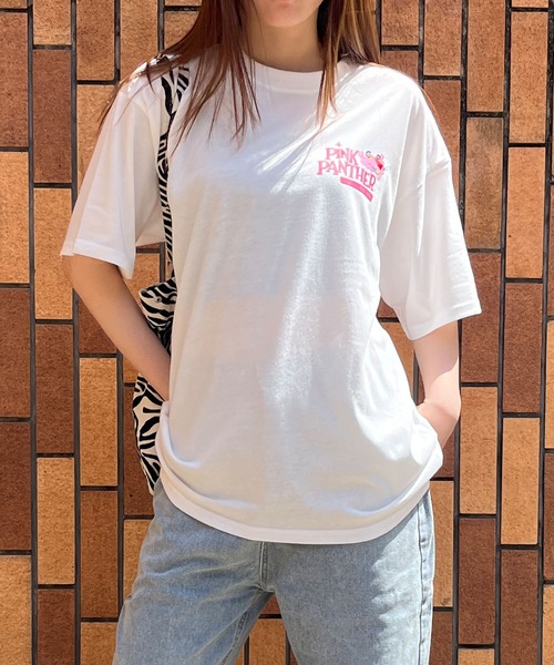 セール】ピンクパンサーバックプリントビッグTシャツ（Tシャツ