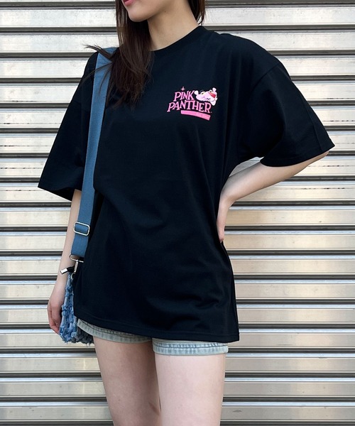 セール】ピンクパンサーバックプリントビッグTシャツ（Tシャツ