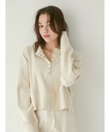 Ungrid | テレコヘンリーショートトップス(Tシャツ/カットソー)