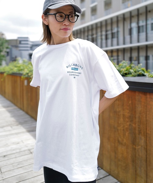 BILLABONG(ビラボン)の「BILLABONG メンズ PEAK Tシャツ 【2024年夏モデル】/ビラボンバックプリントロゴ半袖Tシャツ(Tシャツ/カットソー・メンズ・ホワイト/ブラック・MEDIUM/LARGE/X-LARGE)」の6枚目の写真