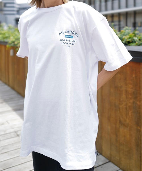 BILLABONG(ビラボン)の「BILLABONG メンズ PEAK Tシャツ 【2024年夏モデル】/ビラボンバックプリントロゴ半袖Tシャツ(Tシャツ/カットソー・メンズ・ホワイト/ブラック・MEDIUM/LARGE/X-LARGE)」の7枚目の写真