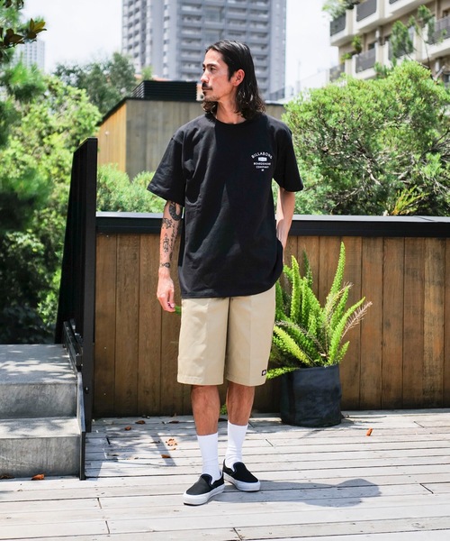 BILLABONG(ビラボン)の「BILLABONG メンズ PEAK Tシャツ 【2024年夏モデル】/ビラボンバックプリントロゴ半袖Tシャツ(Tシャツ/カットソー・メンズ・ホワイト/ブラック・MEDIUM/LARGE/X-LARGE)」の8枚目の写真