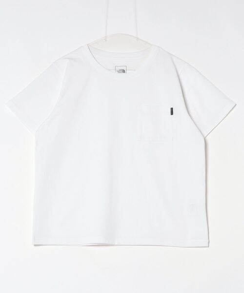 THE NORTH FACE(ザノースフェイス)の「ザ ノース フェイス THE NORTH FACE S/S Airy Pocket Tee_ショートスリーブエアリーポケットティー(Tシャツ/カットソー・レディース・ホワイト/ライラック/ブラック・S/M/L/XL)」の2枚目の写真