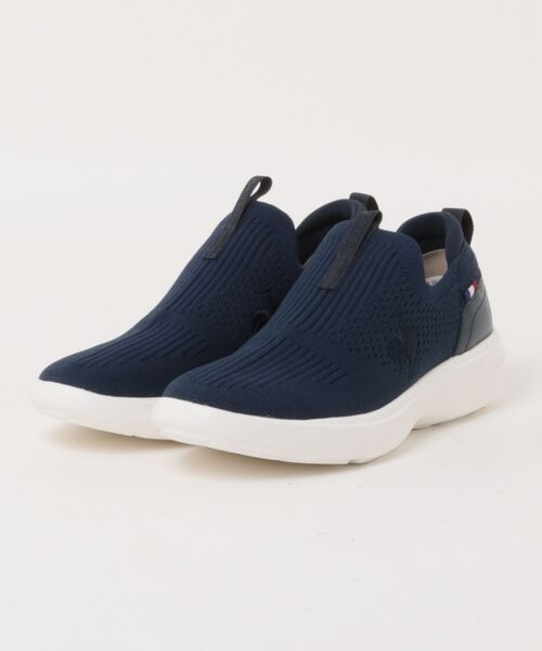 le coq sportif(ルコックスポルティフ)の「【le coq sportif】ラ ローヌ FK II(スニーカー・レディース・ネイビー・24cm/24.5cm/23cm/23.5cm)」の1枚目の写真