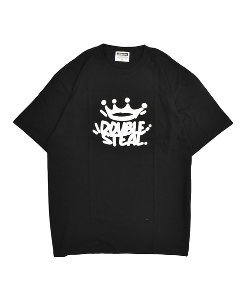 DOUBLE STEAL(ダブルスティール)の「ポップクラウン Tシャツ(Tシャツ/カットソー・メンズ・ホワイト/ブラック/ダークグリーン・MEDIUM/LARGE/X-LARGE)」の2枚目の写真