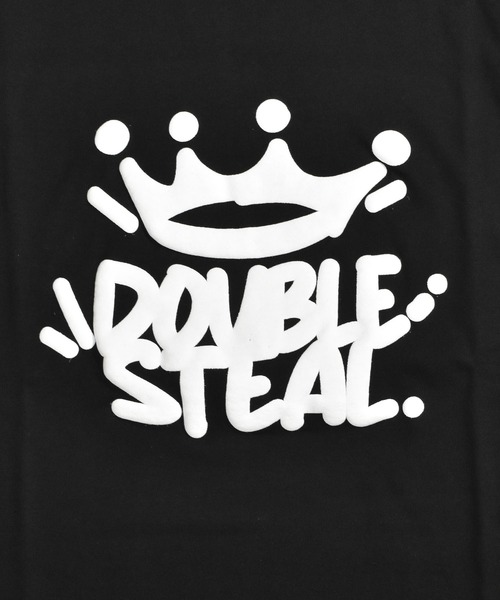 DOUBLE STEAL(ダブルスティール)の「ポップクラウン Tシャツ(Tシャツ/カットソー・メンズ・ホワイト/ブラック/ダークグリーン・MEDIUM/LARGE/X-LARGE)」の9枚目の写真