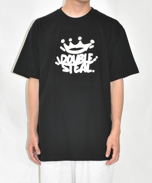 DOUBLE STEAL(ダブルスティール)の「ポップクラウン Tシャツ(Tシャツ/カットソー・メンズ・ホワイト/ブラック/ダークグリーン・MEDIUM/LARGE/X-LARGE)」の12枚目の写真
