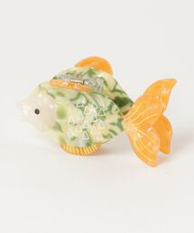 HIKA（ヒカ）の「【HIKA】金魚モチーフヘアクリップ（バレッタ/ヘアクリップ）」