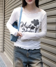 Midnight Move | Midnight Move／フラワーレースT(Tシャツ/カットソー)