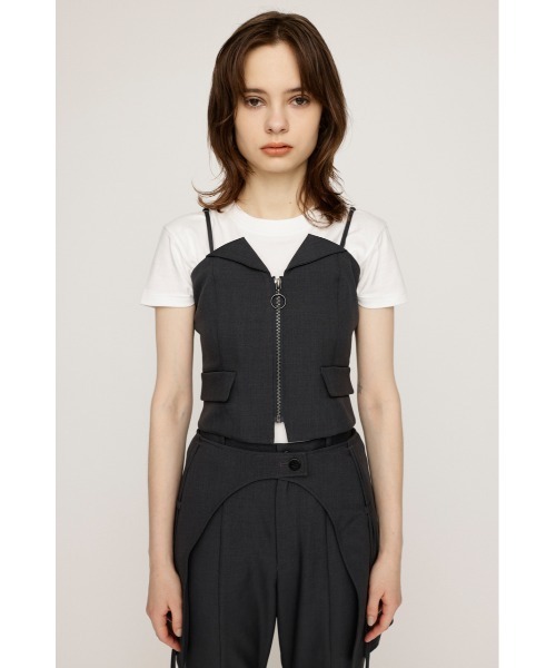 セール】FRONT ZIP TIDY BUSTIER フロント ジップ タイディ
